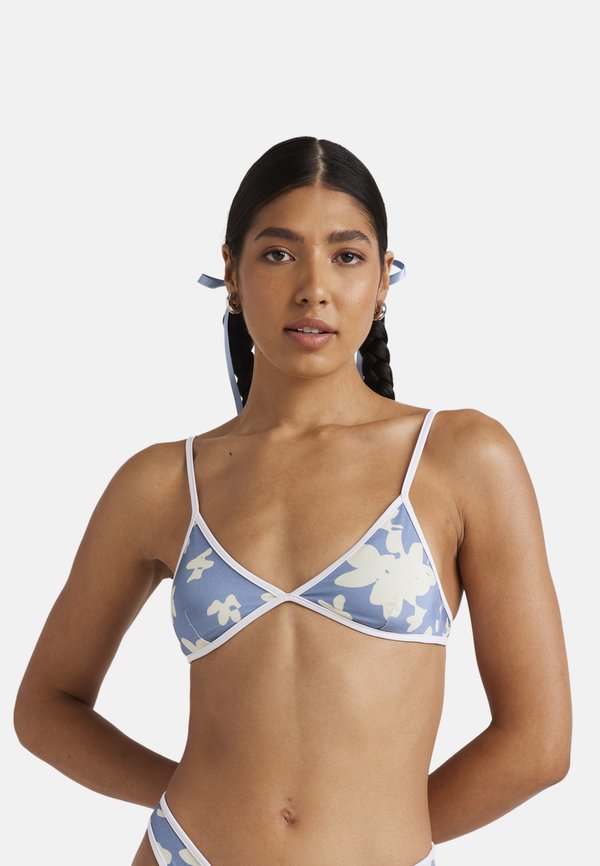 FLEUR FIXED MIT KNAPPER BEDECKUNG - Bikini top - blq