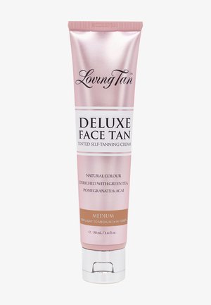 DELUXE FACE TAN - Autoabbronzante - medium