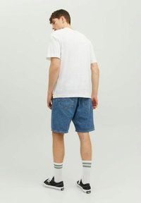 Jack & Jones JORTULUM LANDSCAPE CREW NECK - T-shirts print - bright white