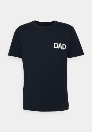 T-Shirt print - navy