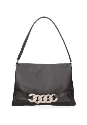 John Richmond Handtas - black and silver