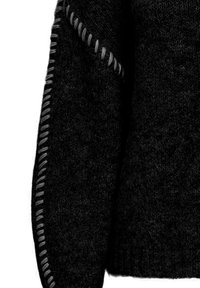 JDY JDYZOEY LIFE ON STITCH NOOS - Strickpullover - schwarz