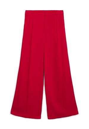PALAZZO - Trousers - rosso