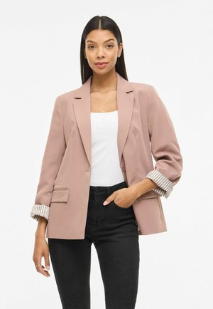 VILA EINREIHIGER   VIBONNIE - Blazer - twilight mauve