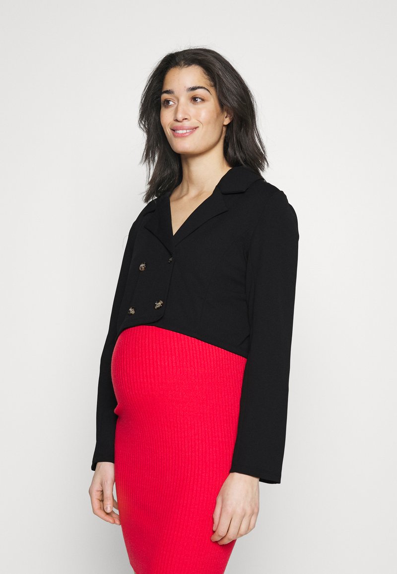 Mamalicious Mlnolly Pantalon Taille Haute Stretch Grossesse – Confort Absolu Et Soutien Optimal Toute La Journée