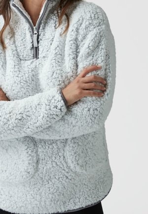 Fleecepullover - light blue