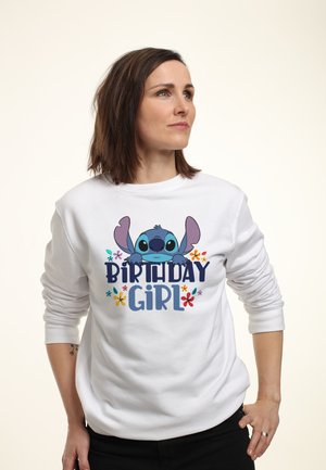 LILO & STITCH BDAY GIRL STITCH - Sweatshirt - white
