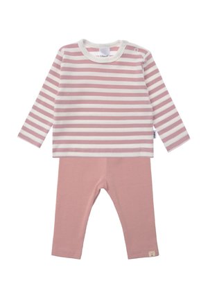 SET - Leggings - Trousers - rosa