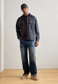 Scotch & Soda TRIMMED OVERSHIRT - Light jacket - grey melange