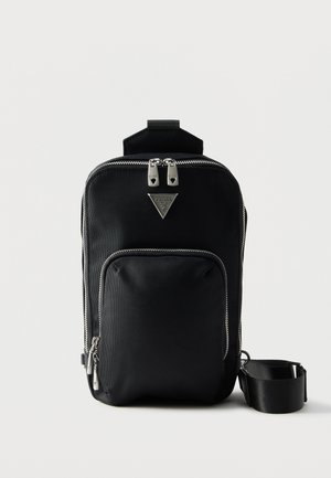 Guess BERNA CROSSOVER - Skuldertasker - black