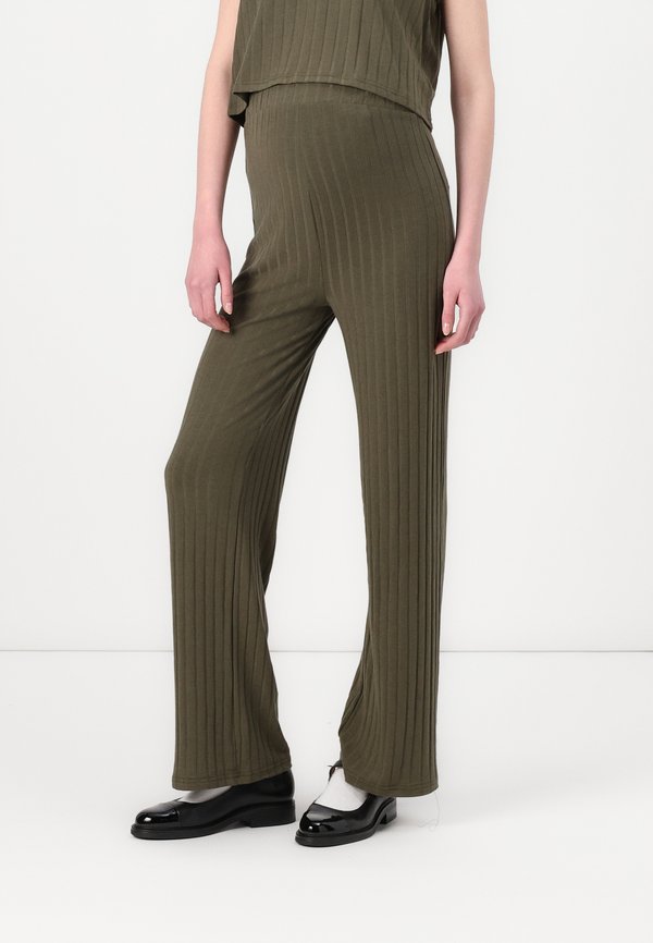 MLLUCY WIDE - Leggings - Trousers - grape leaf