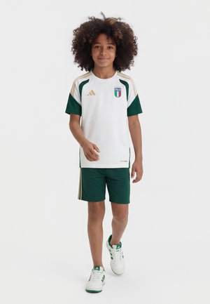 adidas Performance ITALY TIRO KIDS TRAINING UNISEX - Športne majice - white