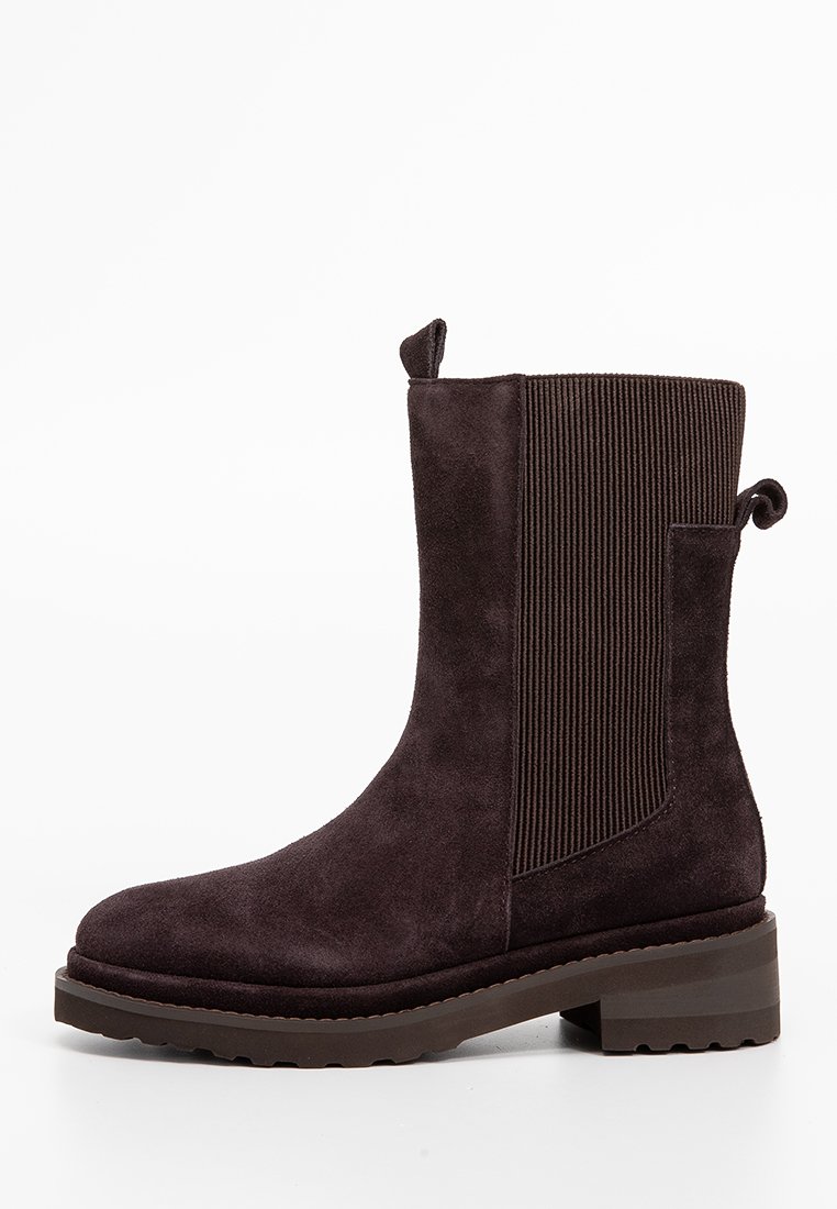 Alma en Pena Korte laarzen donkerbruin