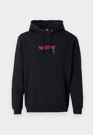 PACE TORCH BONES HOOD UNISEX - Bluză de molton - black