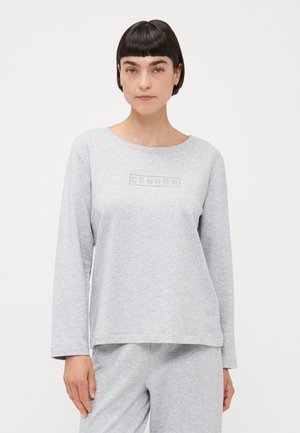 LONGSLEEVE - Pyjamasoverdel - grey melange