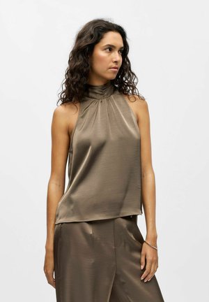 NECKHOLDER - Blouse - morel