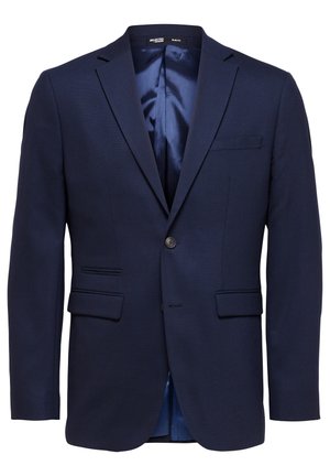Selected, Woven Wool Blend - Americana - navy blazer