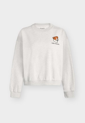 Lollys Laundry, SYDNEYLL DOG SWEATSHIRT - Mikina - light grey melange
