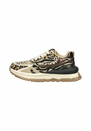 Trainers - tan black s