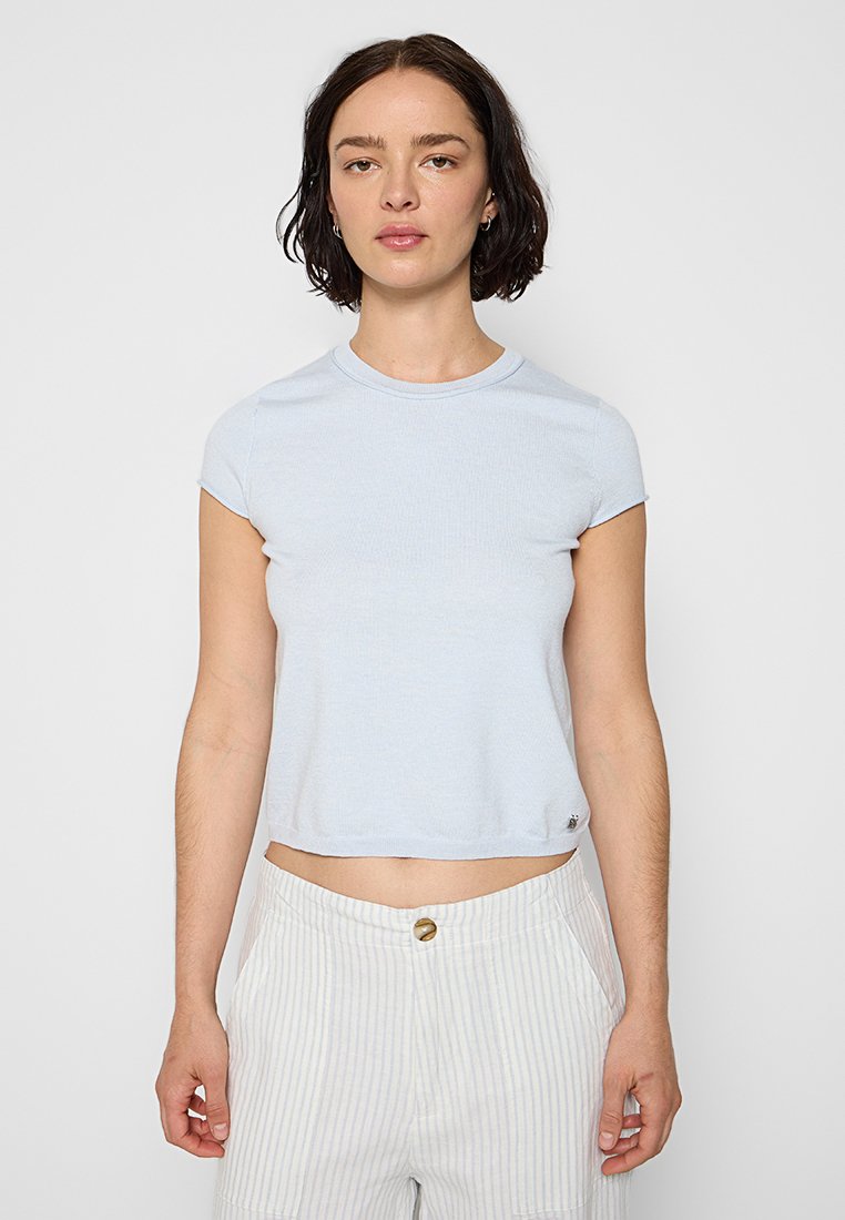 DKNY T-shirt basic lichtblauw