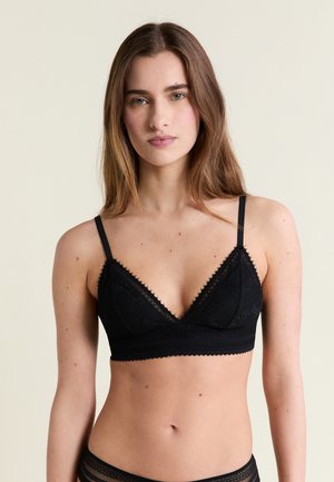 Soutien-gorge triangle - noir