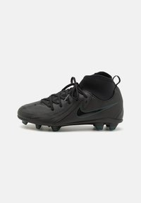 Nike Performance - JR PHANTOM LUNA II CLUB FG/MG UNISEX - Scarpe da calcetto con tacchetti - black/deep jungle Immagine in miniatura 1