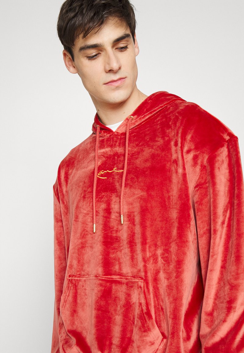 Karl Kani SMALL SIGNATURE HOODIE UNISEX Sweatshirt dark red