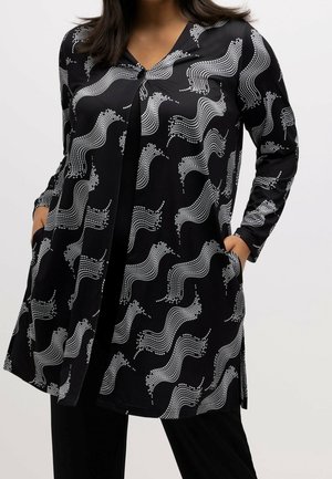 Cardigan - mottled anthracite
