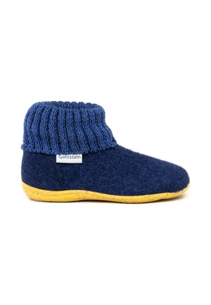 Lær-at-gå-sko - ink blue mele