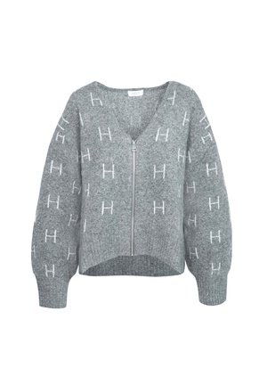 FAM ZIP - Cardigan - grau