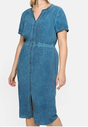 Blusenkleid - blue