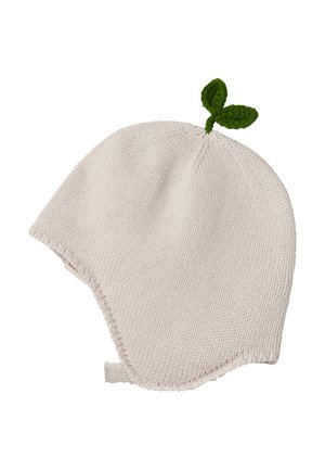 MarMar Copenhagen ALY BABY SPROUT UNISEX - Pletena kapa - moon grey