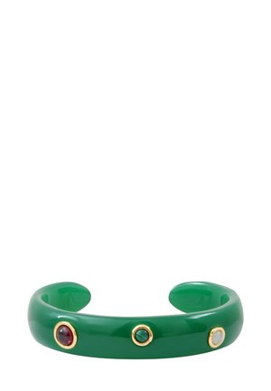 MASSERIA M AND GEMSTONE BANGLE - Bracelet - green