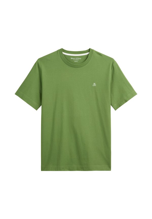 SHORT SLEEVE LOGO CREWNECK - Basic T-shirt - spring fern4