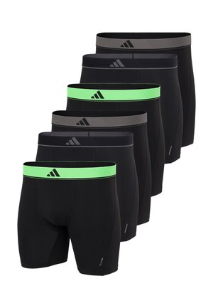 6 PACK - Boxerbriefs - schwarz grün grau