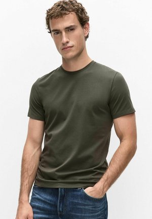 Bläck, BLÄCK - T-shirt - bas - dk green