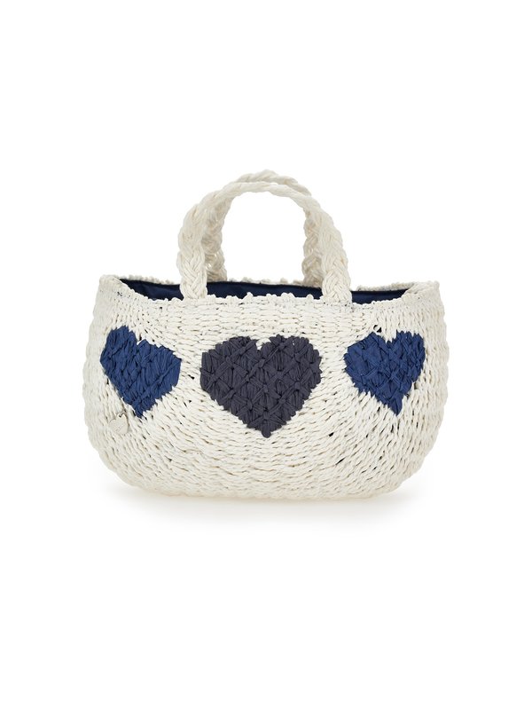BORSA BEACH HEART - Handtasche