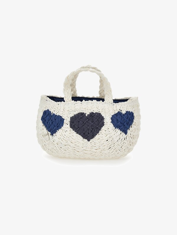 BORSA BEACH HEART - Handtasche