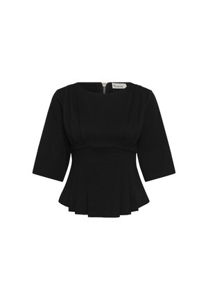 My Essential Wardrobe, MWAPIR PLEAT - T-shirt imprimé - black