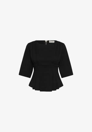 My Essential Wardrobe, MWAPIR PLEAT - T-shirt imprimé - black