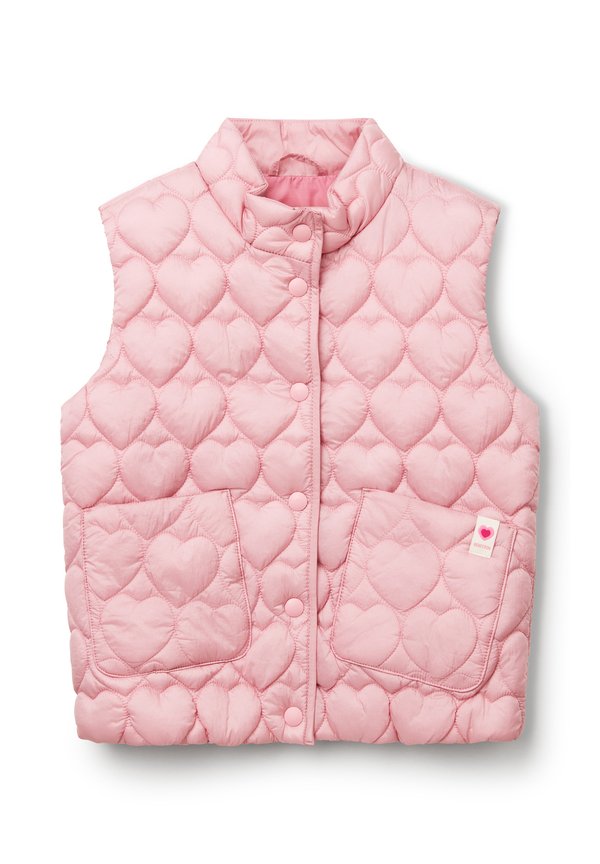 PADDED WITH HEART-SHAPED QUILTING - Weste