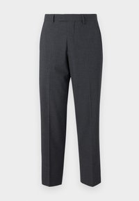 Selected Homme SLHRELAXED LIAM PINSTRIPED FLEX - Broek - dark grey