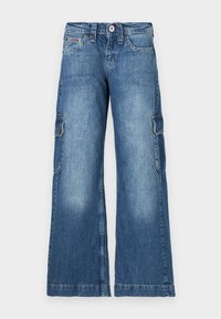 KAYLA - Wide Leg - blue