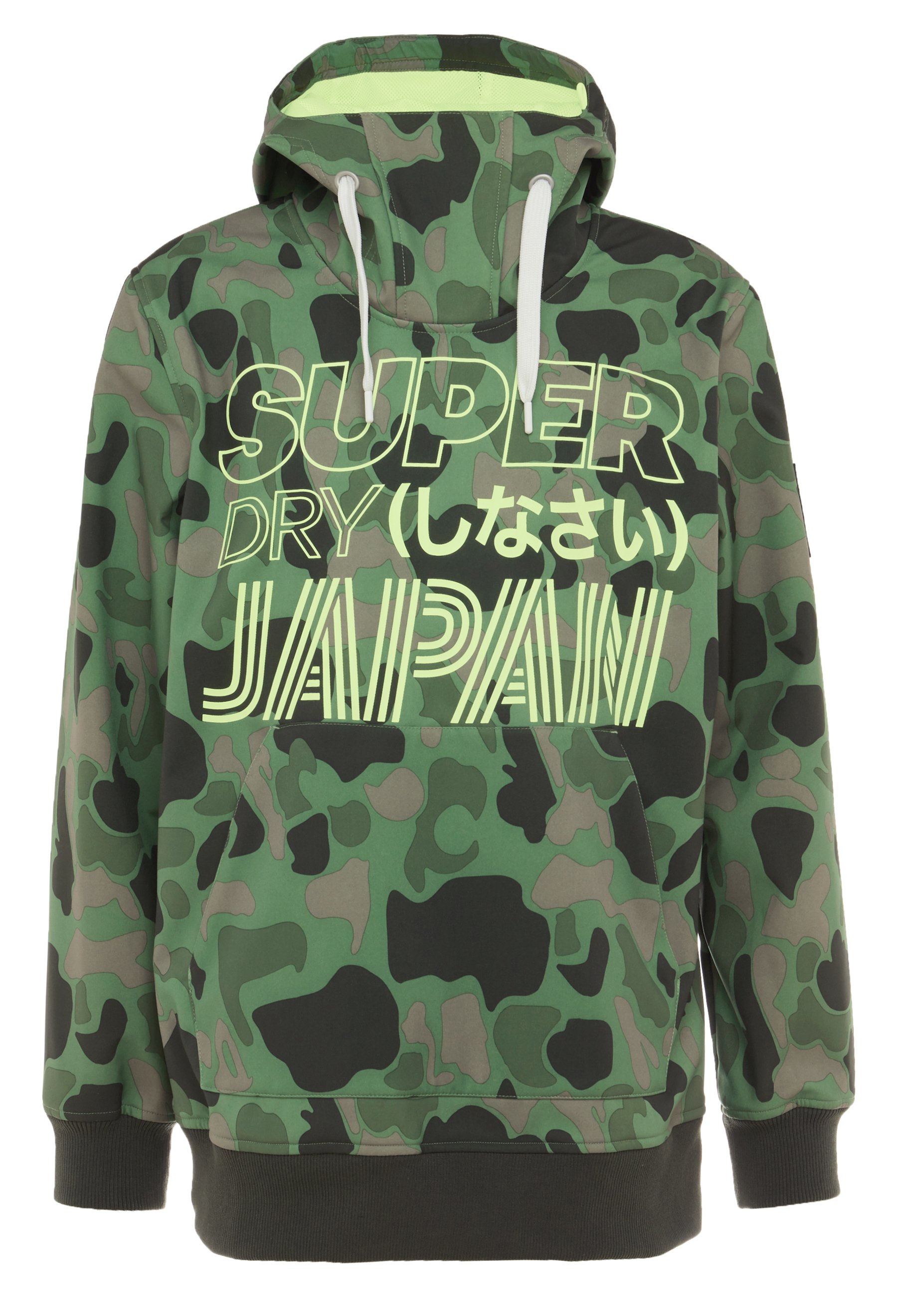 Superdry SNOW TECH HOOD Softshelljakke greenblack Superdry Snow Tech Hood