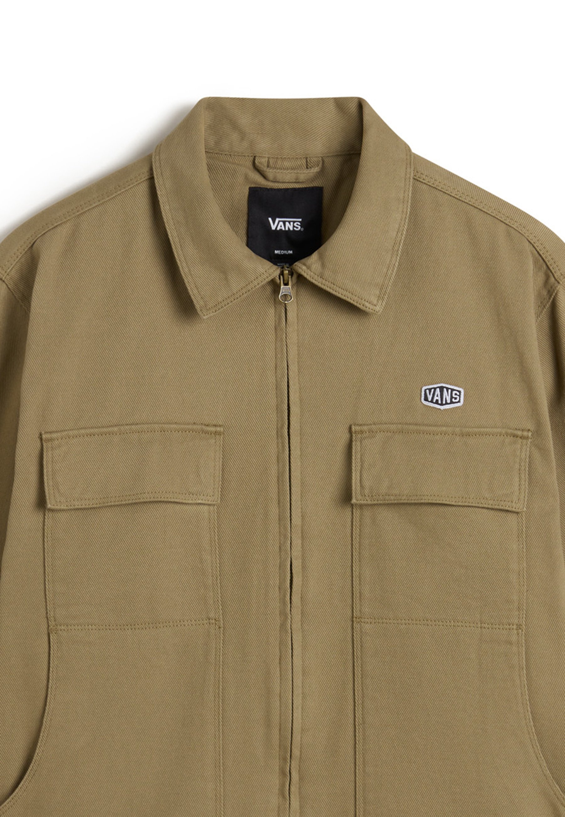 Vans MCAVOY ZIP STATION - Summer jacket - olive - Zalando