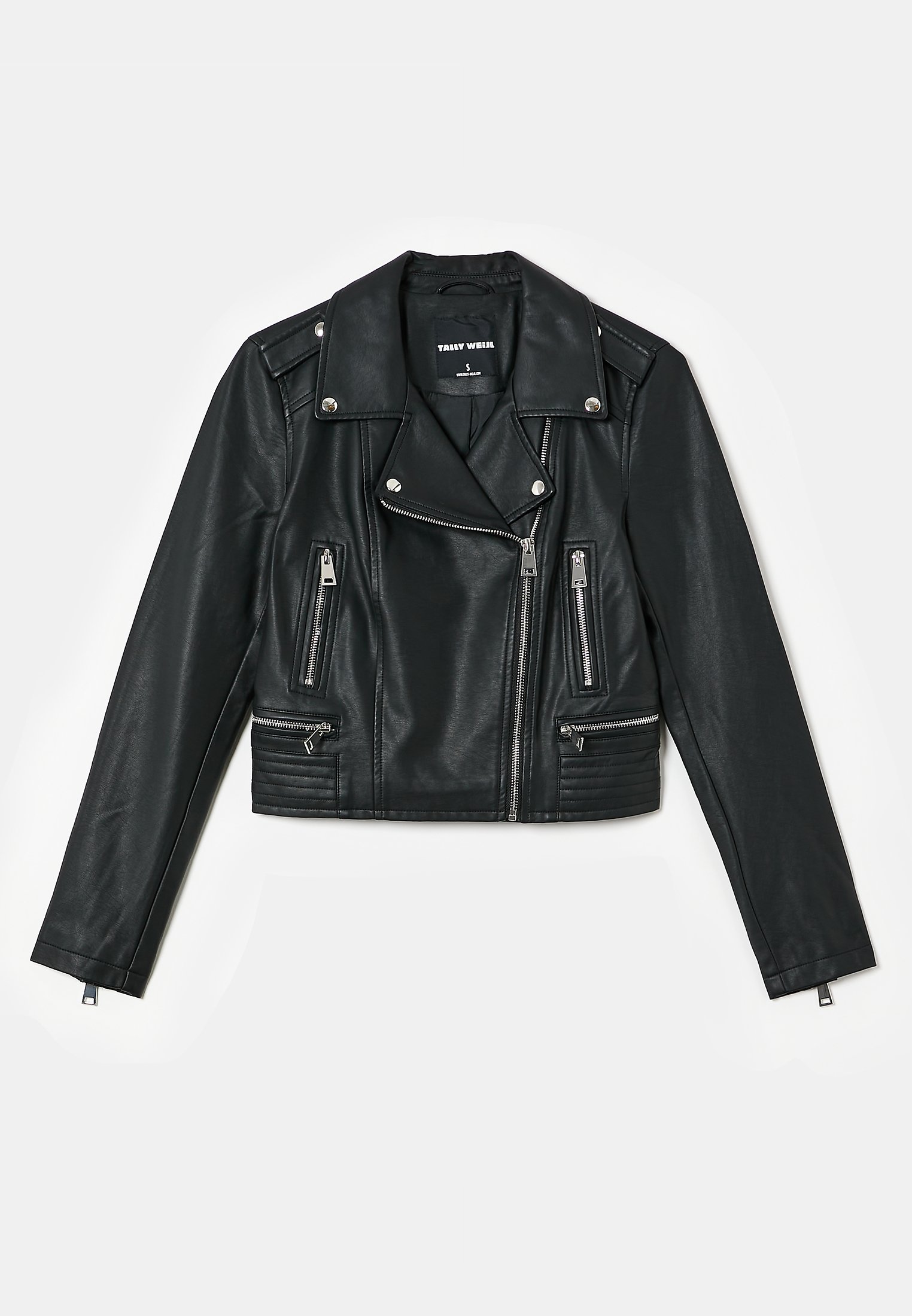 Damen Kunstlederjacke Damen Kunstlederjacke