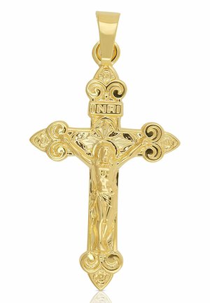 750 MIT CHRISTUS  - Anhänger - gelbgoldfarben