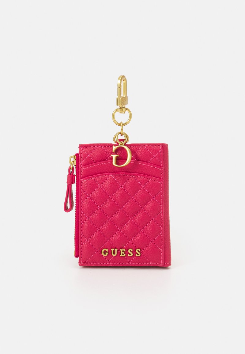 Guess CARD CASE KEYRING Lompakko cherry/punainen Zalando.fi