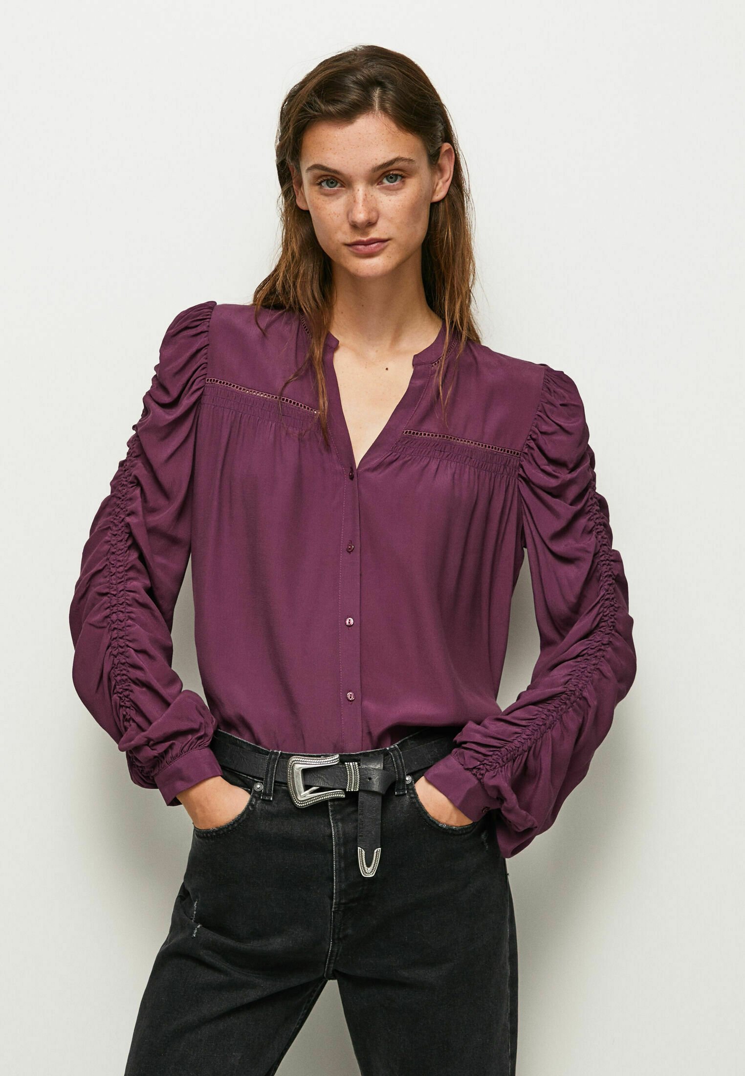 Pepe Jeans - Blusa sloe/morado - Zalando.es