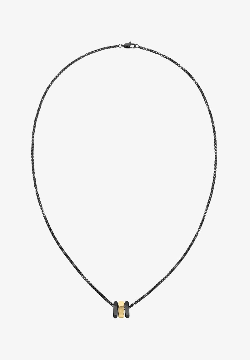 Calvin Klein BRUSHED  BOLT  - Collar - schwarz gold